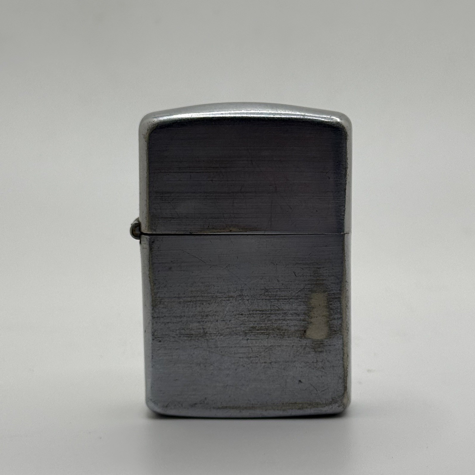 RARE Vintage 3 Barrel Hinge Blank Chrome 16 Hole Zippo Lighter Patent 2032695 RARE Vintage 3 Barrel Hinge Blank Chrome 16 Hole Zippo Lighter Patent 2032695