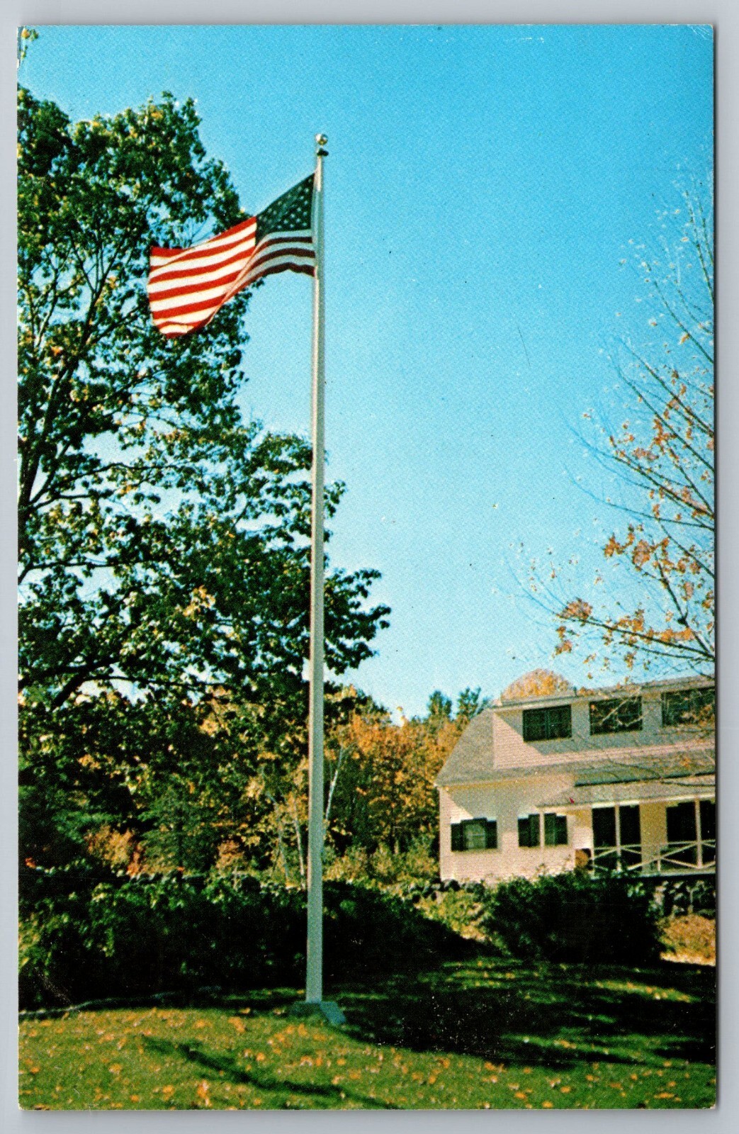Christian Herald\'s Long House. Hillsboro, New Hampshire Postcard.