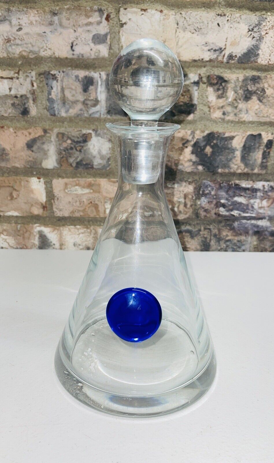 CIROC VODKA 24 OZ EMPTY BOTTLE CRYSTAL DECANTER COLLECTABLE FULL SIZE-RARE FIND