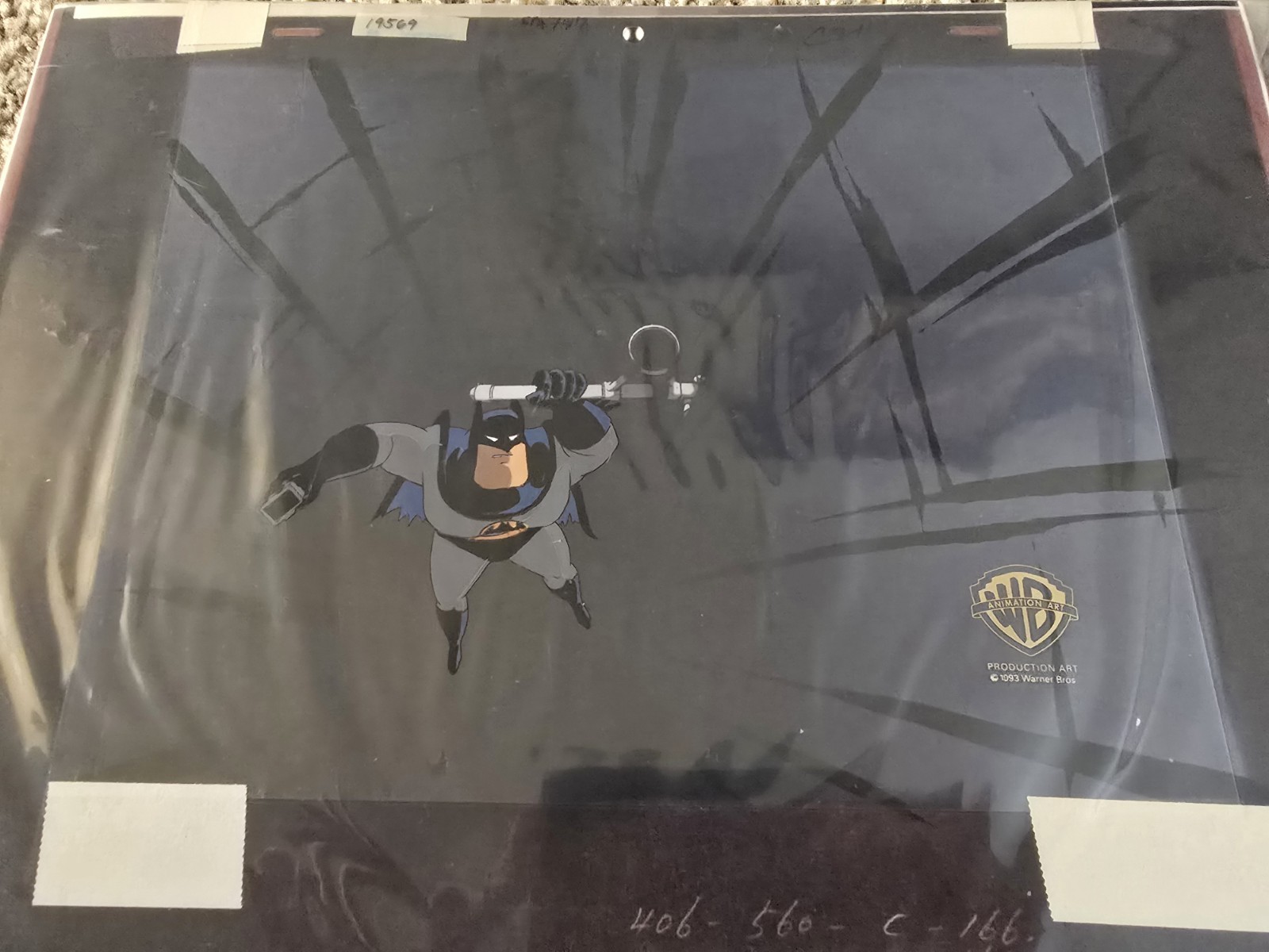 Batman Animation Cel - His Silicon Soul Batman Animation Cel - His Silicon Soul