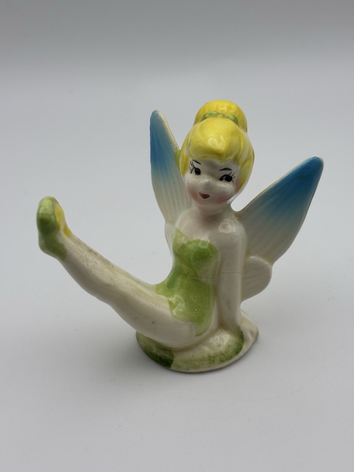 Vintage Rare Disneyland Tinkerbell Enesco Ceramic Figurine 1960\'s Era Vintage Rare Disneyland Tinkerbell Enesco Ceramic Figurine 1960\'s Era
