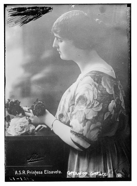 An Early Portrait Princess Elisabeth Romania 1894 1956 Before She Old Photo 1