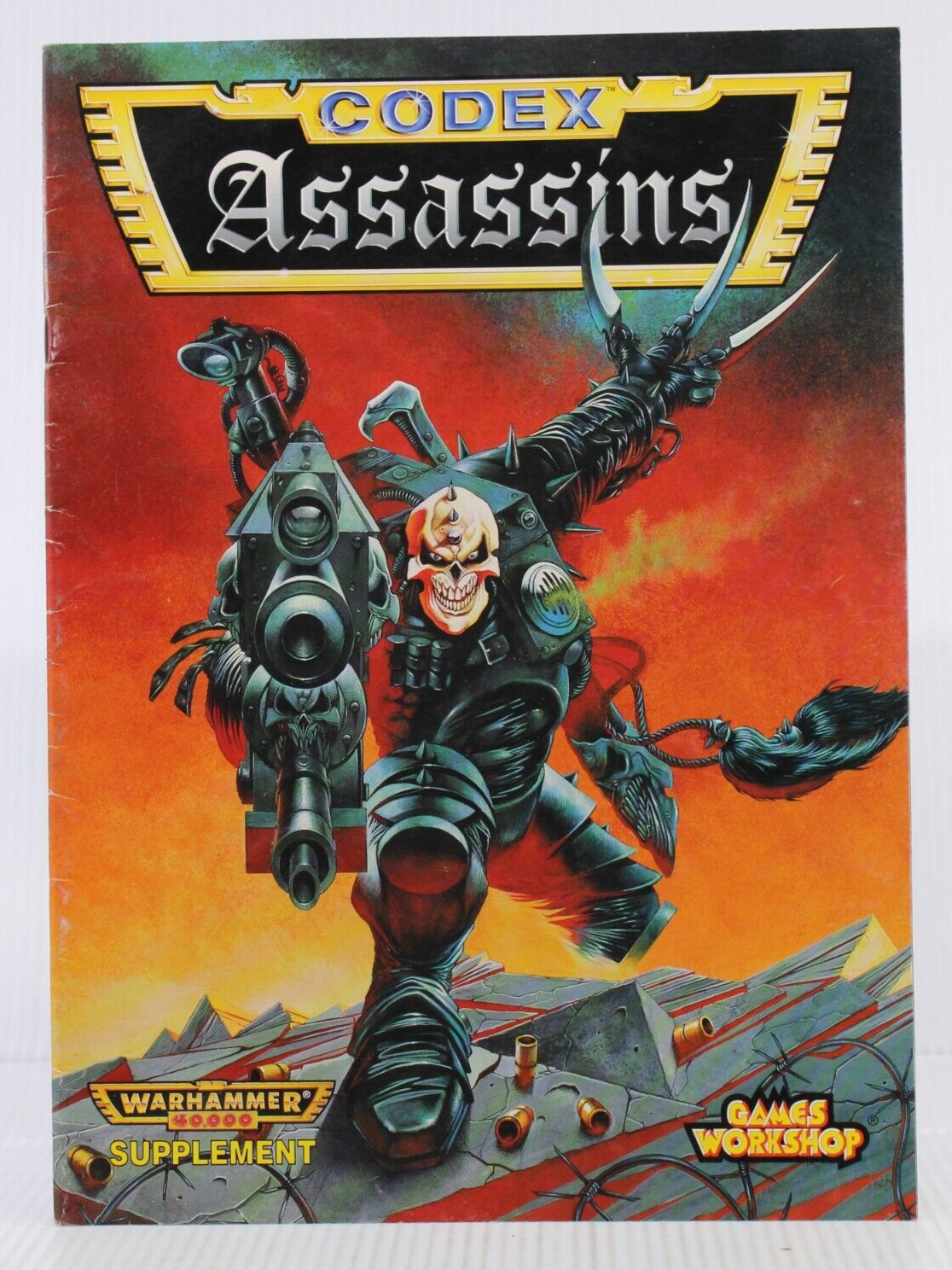 H9 Warhammer 40k Games Workshop Codex ASSASSINS Combat Game Book 1997