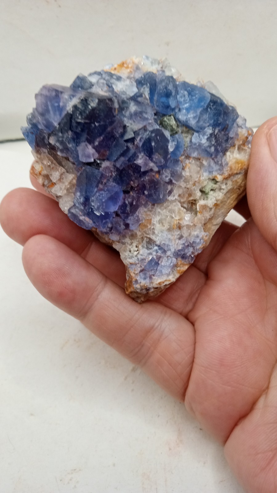 Deep Blue Fluorite ~ Legendary Blanchard Mine ~ New Mexico ~ Deep Blue Fluorite ~ Legendary Blanchard Mine ~ New Mexico ~
