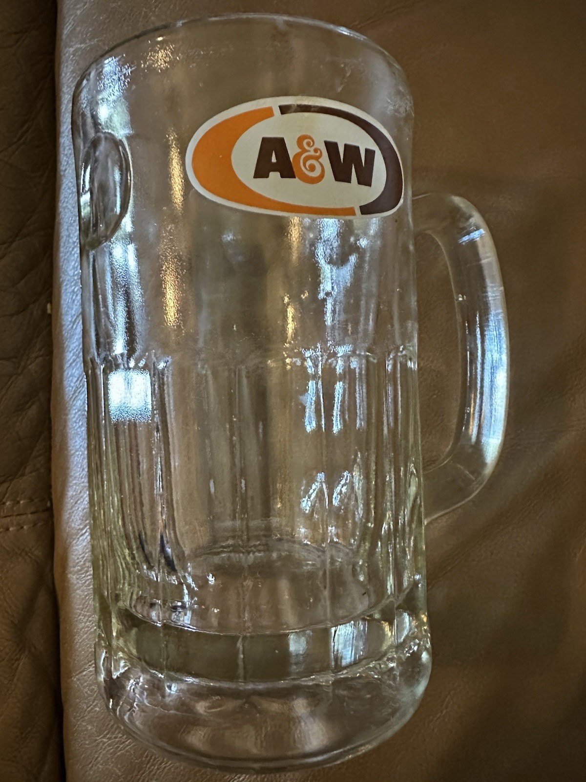 Vintage A&W Glass Rootbeer Mug Thick Heavy Glass Vintage A&W Glass Rootbeer Mug Thick Heavy Glass