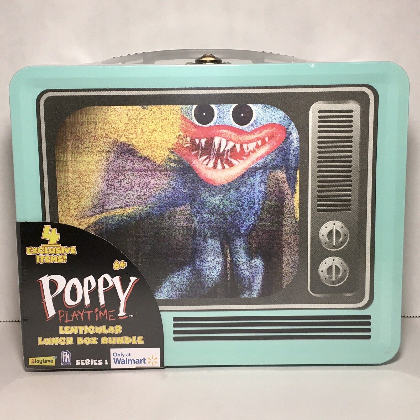 Poppy Playtime Lenticular Lunch Box Bundle Series 1 (4 Exclusive Items)