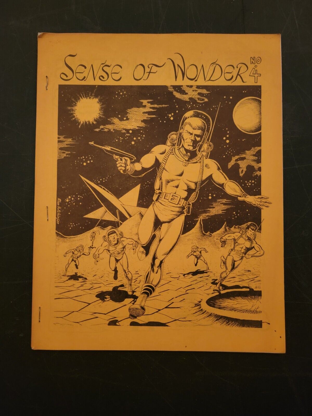 Sense of Wonder Comic Book Fanzine #4 1969 Underground Comix Alan Hutchinson 