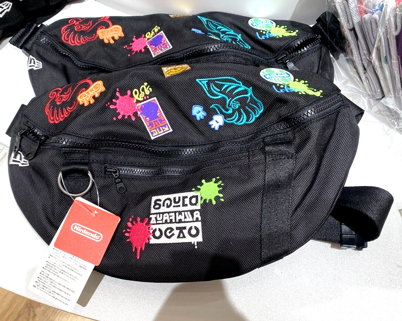 Splatoon Body Bag SQUID or OCTO Nintendo Tokyo/Osaka/Kyoto Exclsive by Ensky NEW