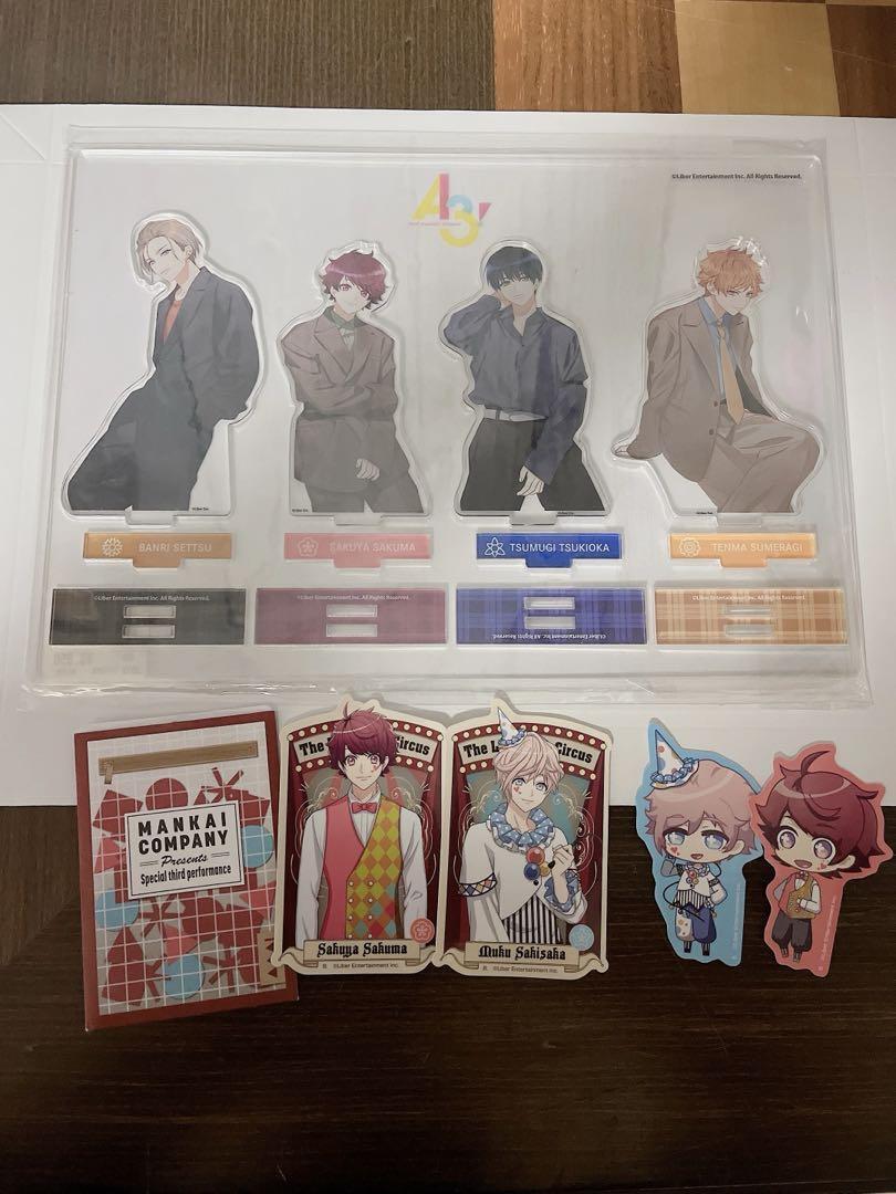 A3 Acrylic Stand & Die Cut Sticker set ISETAN Collaboration A3 Acrylic Stand