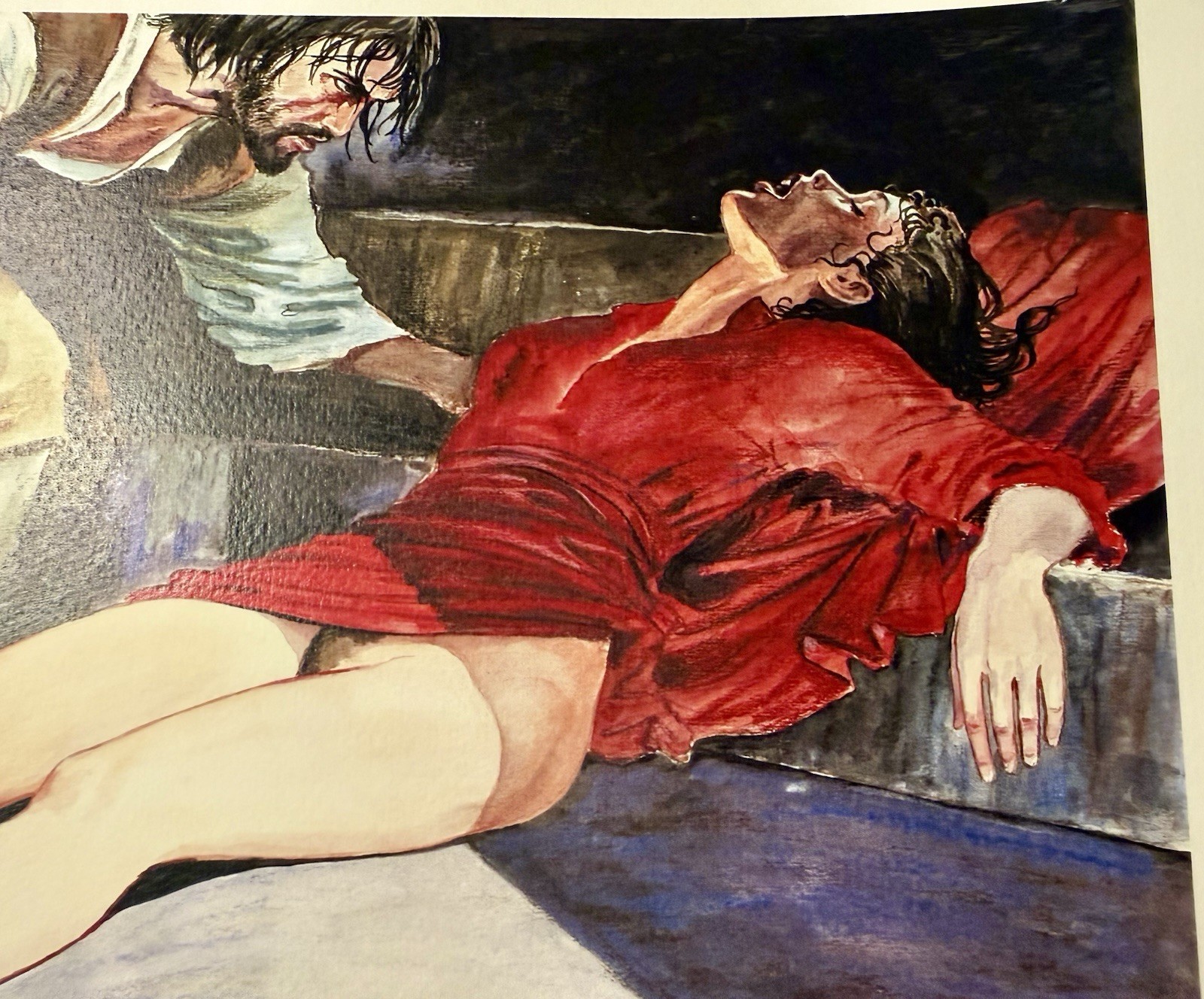 •Milo MANARA Signed Print (AP)• Caravaggio: Painter & the Model -ITALIAN IMPORT •Milo MANARA Signed Print (AP)• Caravaggio: Painter & the Model -ITALIAN IMPORT