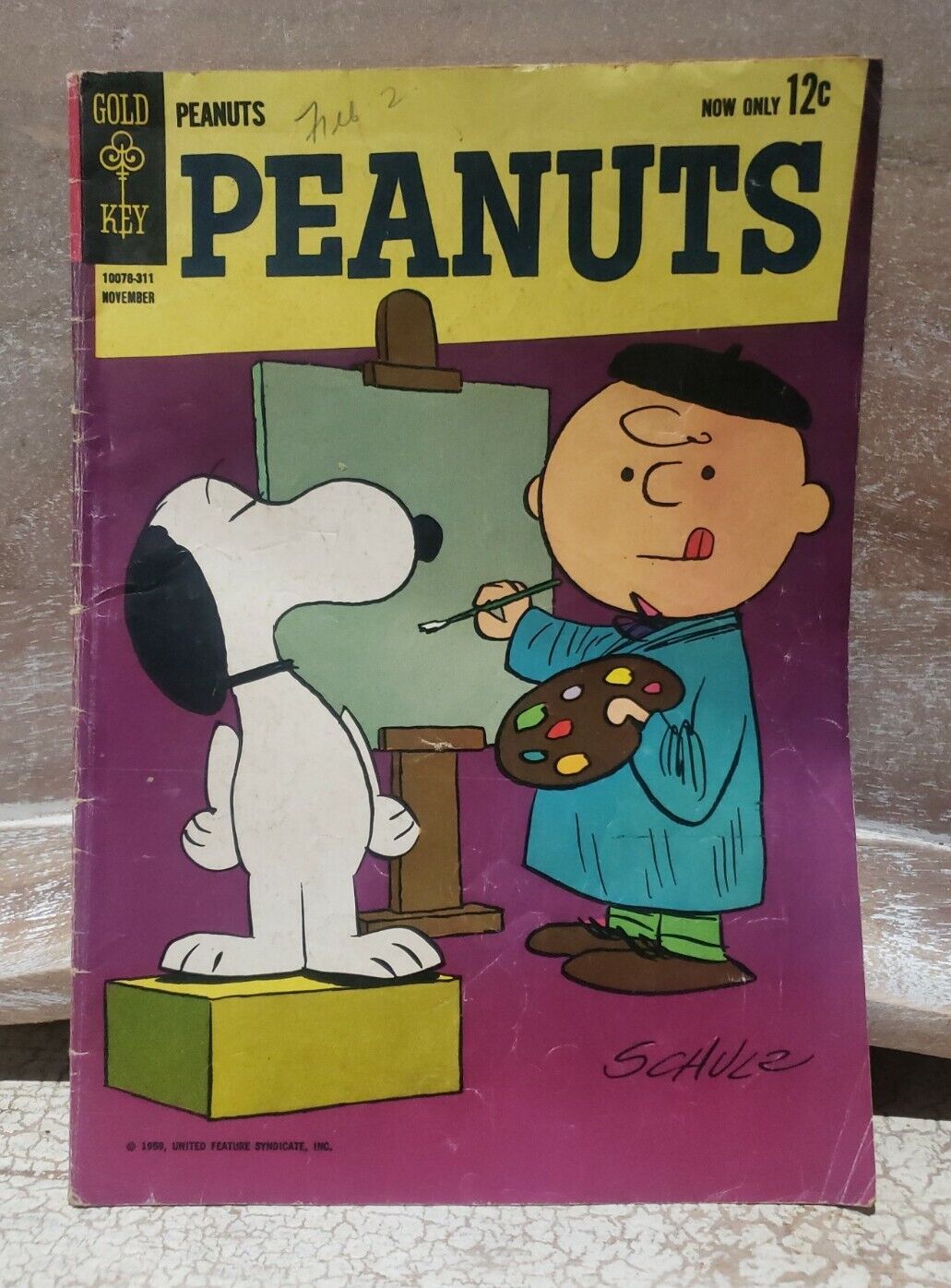 Peanuts early issue No. 3 Gold Key Vintage 1963 Comic Clean Copy RARE