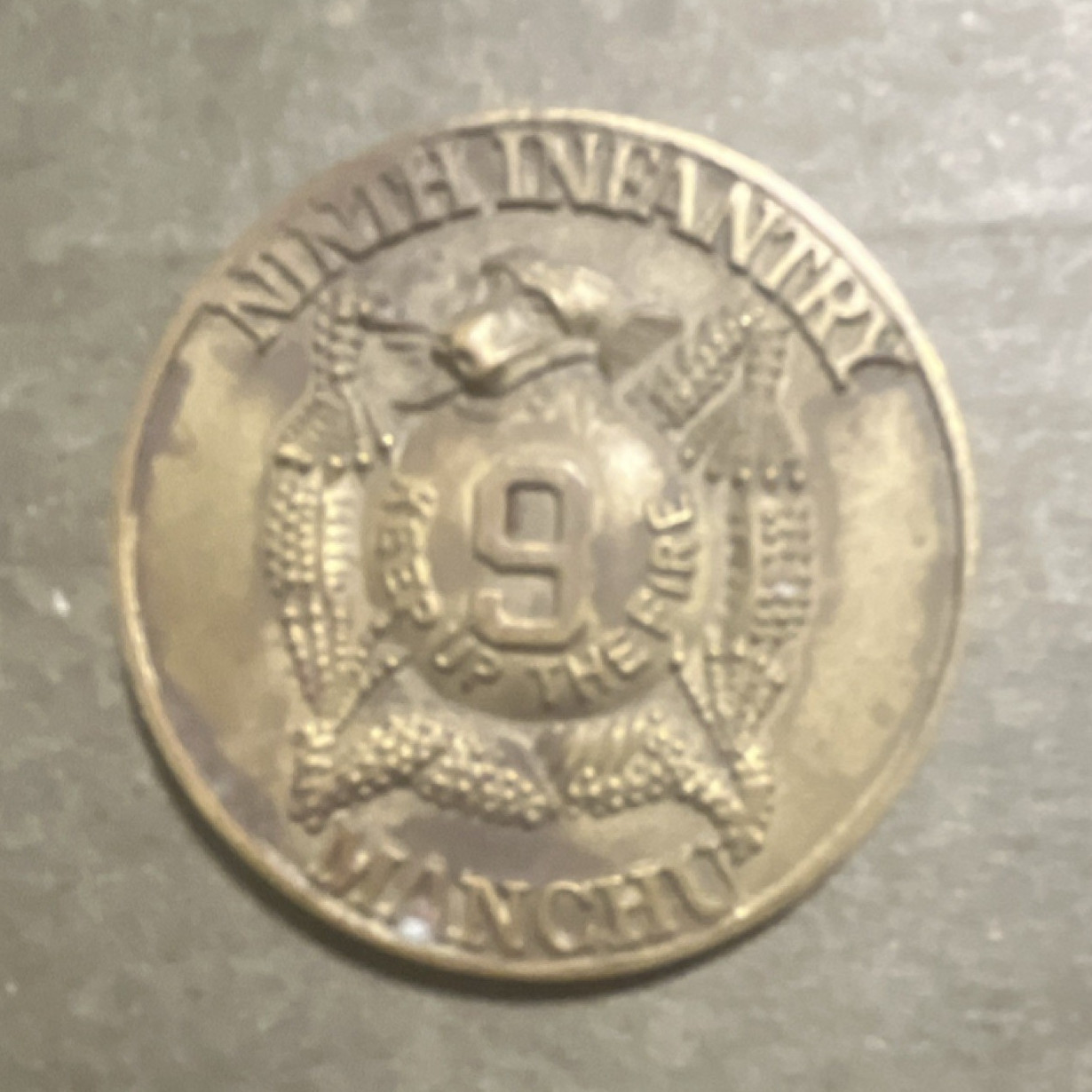 Nine Line Twenty Ranger Panama City Florida D. Stanley Challenge Coin, Militaria