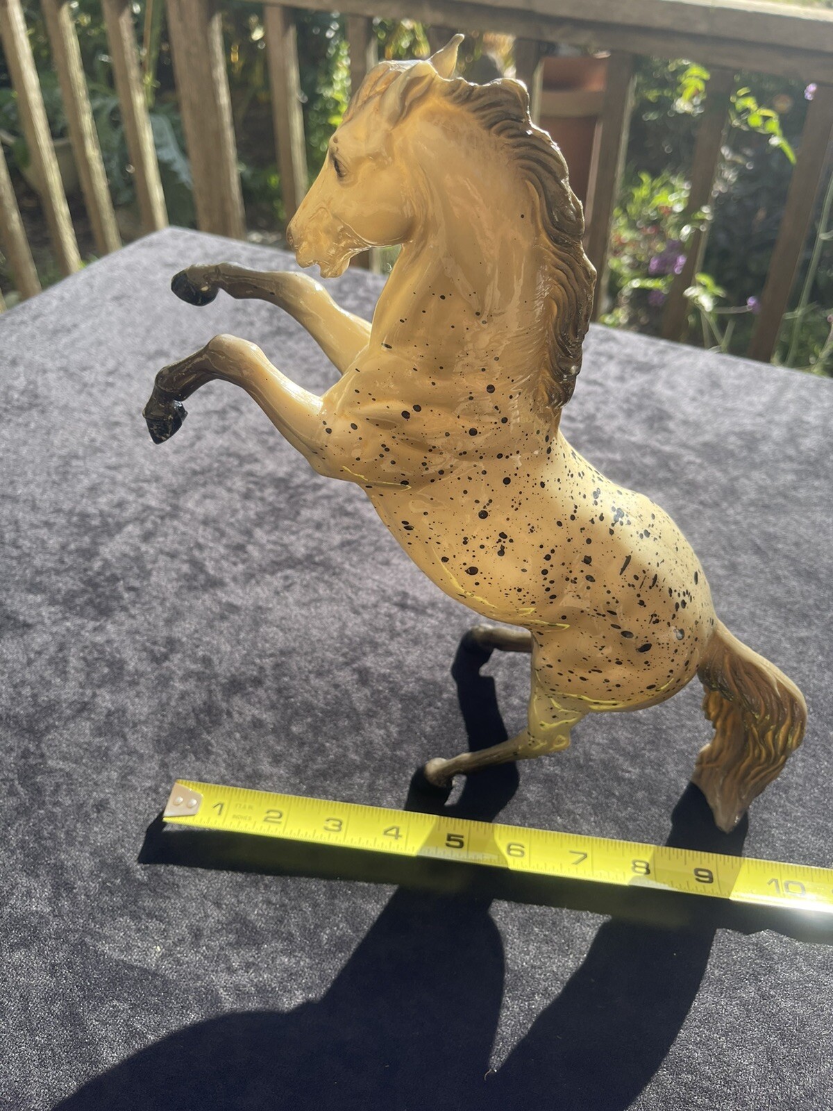 BREYER #32 GLOSSY “KING” 1961-66 REARING BODY LEOPARD APPALOOSA RARE HORSE Wild BREYER #32 GLOSSY “KING” 1961-66 REARING BODY LEOPARD APPALOOSA RARE HORSE Wild