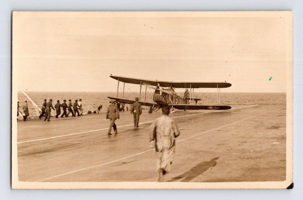 RPPC 1918. WWI DART FIGHTER PLANE, LOST PORT WHEEL ON LANDING POSTCARD RPPC 1918. WWI DART FIGHTER PLANE, LOST PORT WHEEL ON LANDING POSTCARD