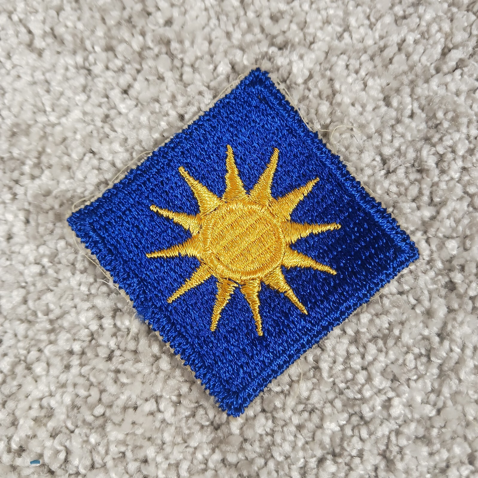 Vintage 40th Infantry Division Patch California NG SunBurst WWII Original VTG Vintage 40th Infantry Division Patch California NG SunBurst WWII Original VTG
