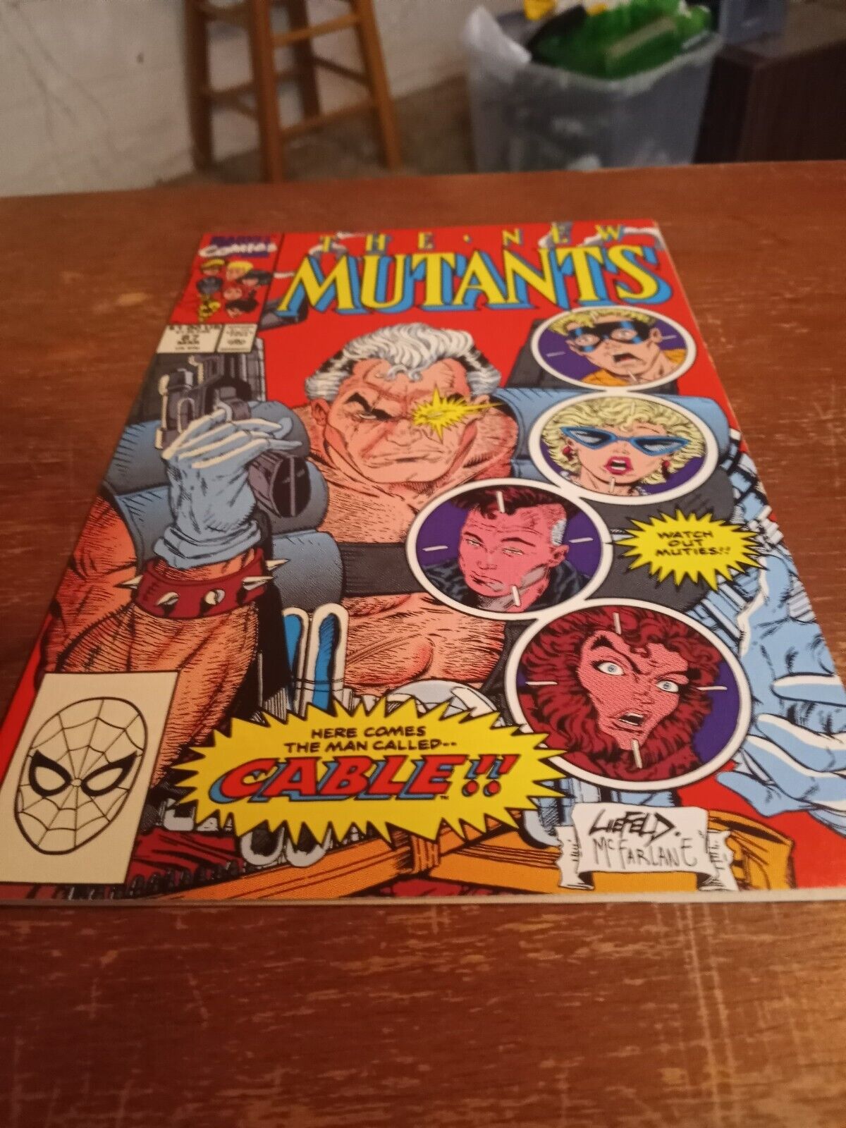 The New Mutants #87 First Appearance Of Cable March 1990