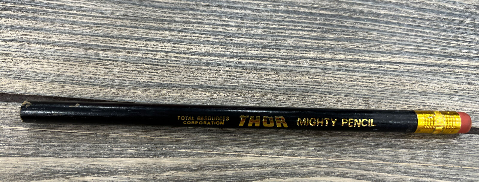 Vintage Unsharpened Pencil Thor Mighty Pencil Total Resources Corporation