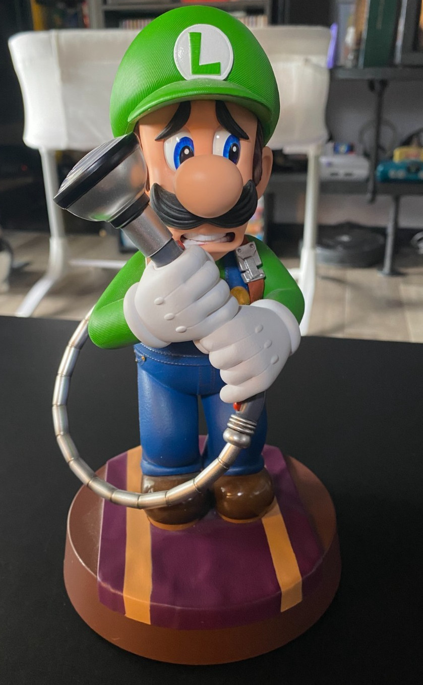 First 4 Figures Luigi's Mansion 3 PVC Painted Statue Authentic First 4 Figures Luigi's Mansion 3 PVC Painted Statue Authentic