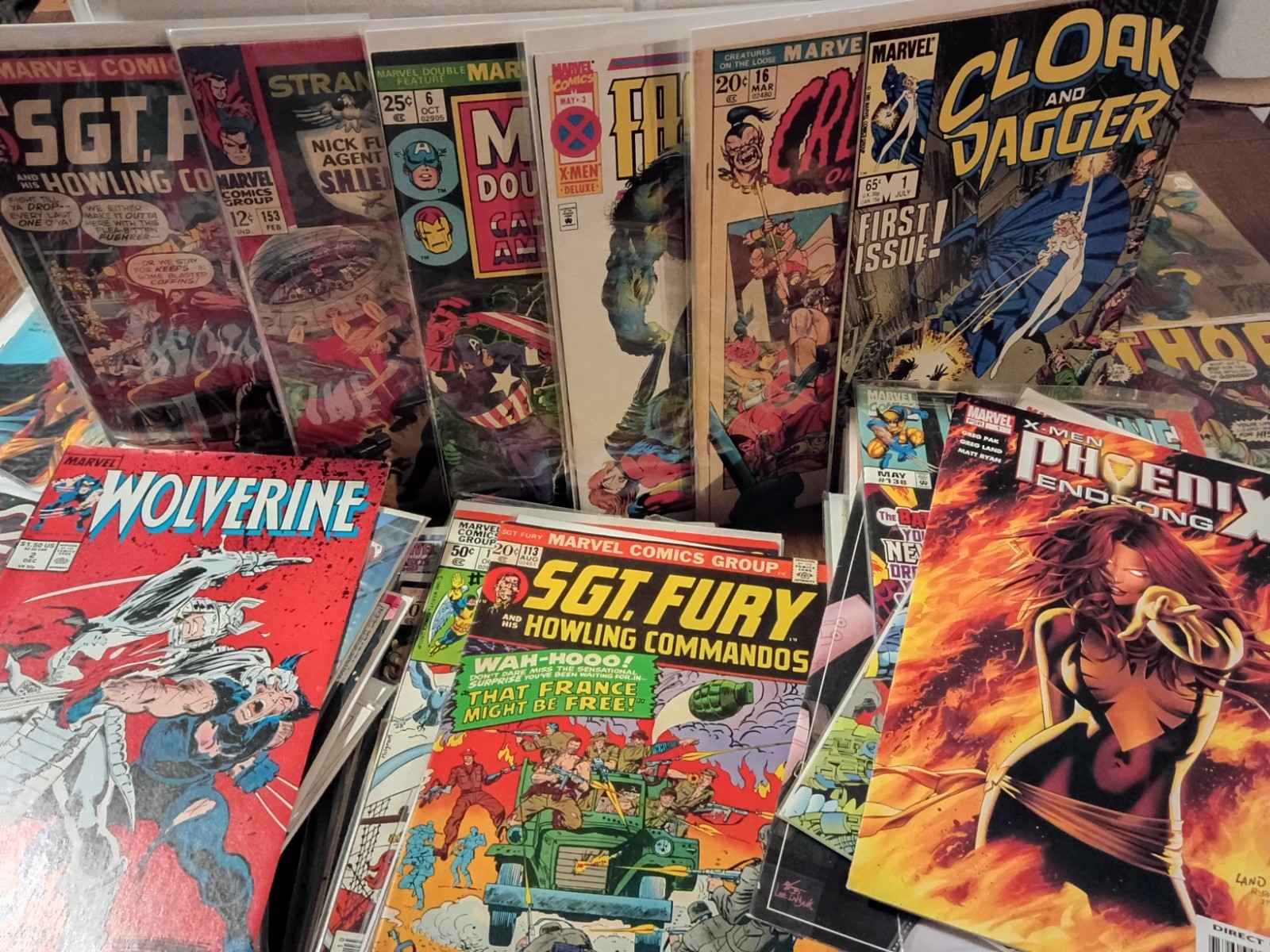 Premium VINTAGE Marvel comics Grab Bag.  Silver age Bronze age mystery box