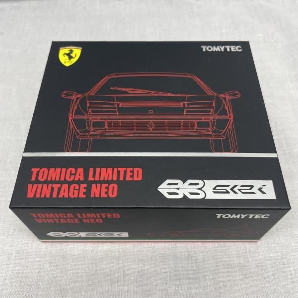 Tomytec TLV-NEO 1/64 Ferrari 512 BBi Red Diecast Model Car