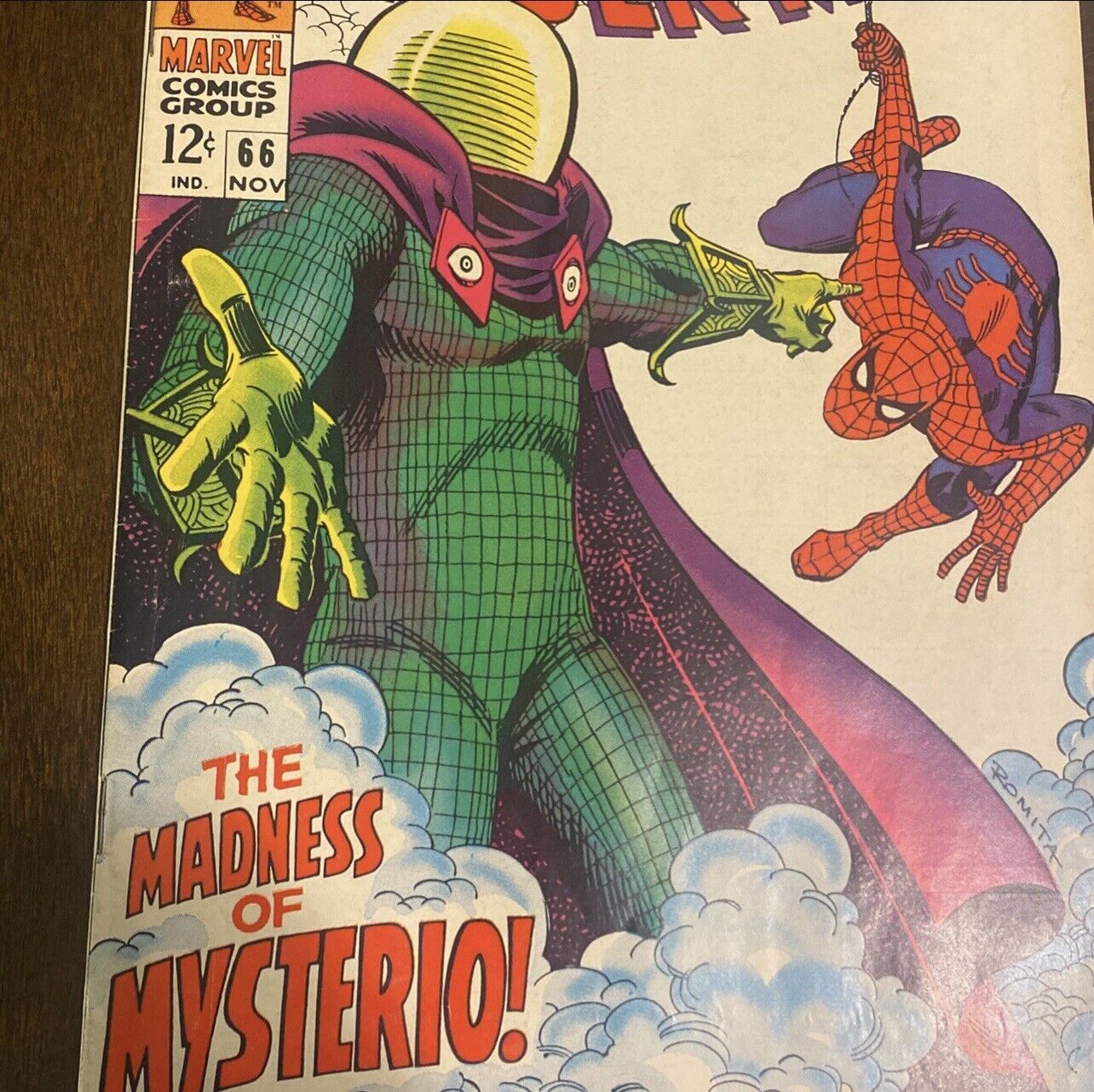 Amazing Spider-Man 66 1966 Mysterio Appearance Key FN FN+