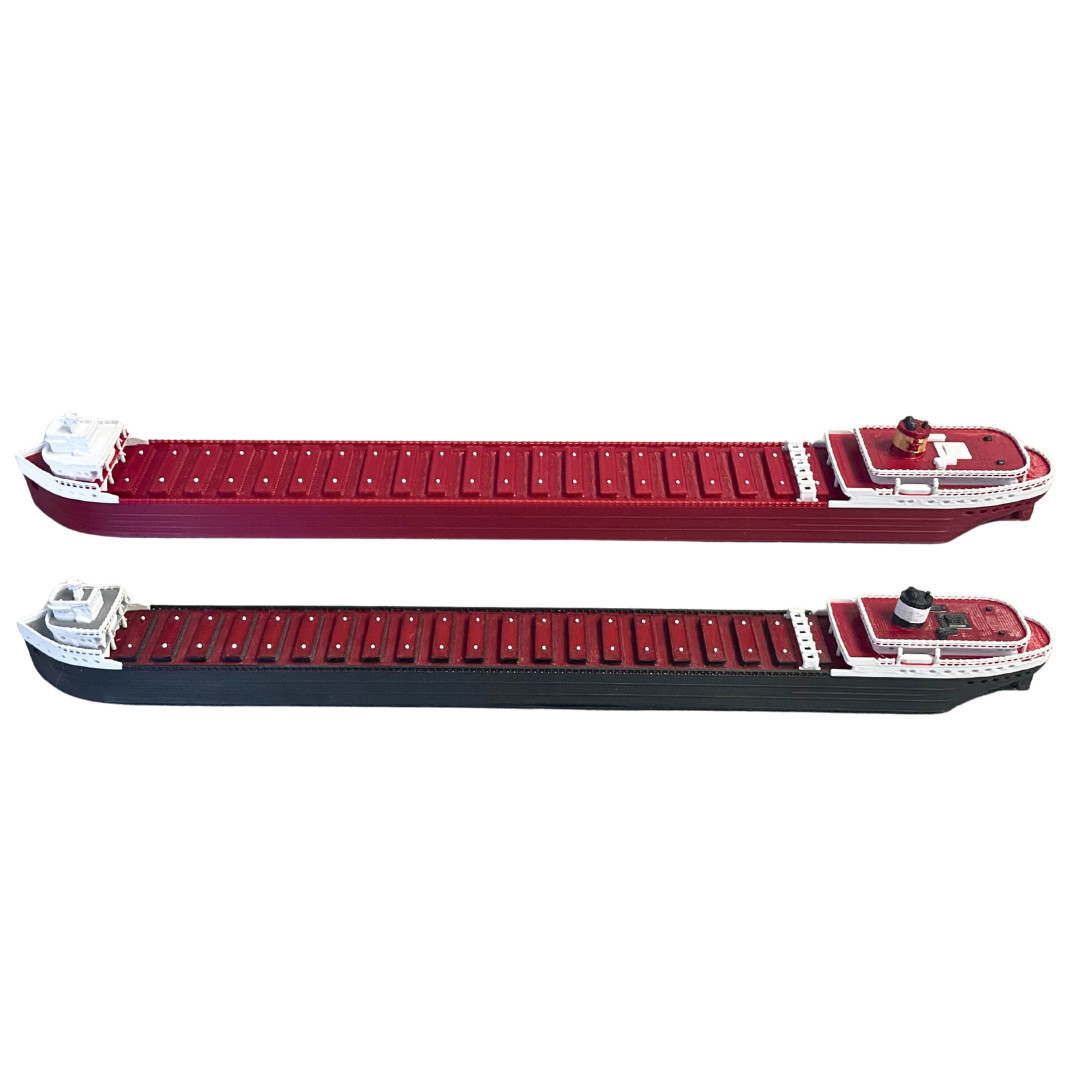 2-Pack SS Edmund Fitzgerald & SS William Clay Ford Model Ship 12 2-Pack SS Edmund Fitzgerald & SS William Clay Ford Model Ship 12