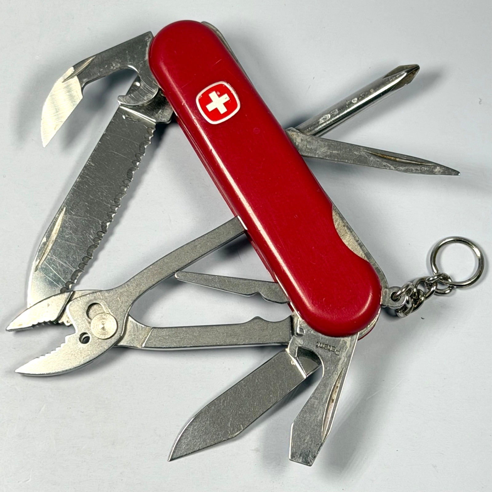 Wenger Journeyman Serrated 85mm Swiss Army Knife Pliers Retired Refreshed