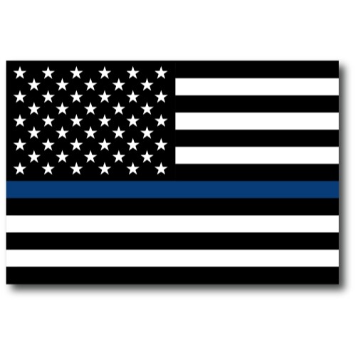 Magnet Me Up Thin Blue Line American Flag 4x6 Magnet Decal-Heavy Duty for Car Tr Magnet Me Up Thin Blue Line American Flag 4x6 Magnet Decal-Heavy Duty for Car Tr