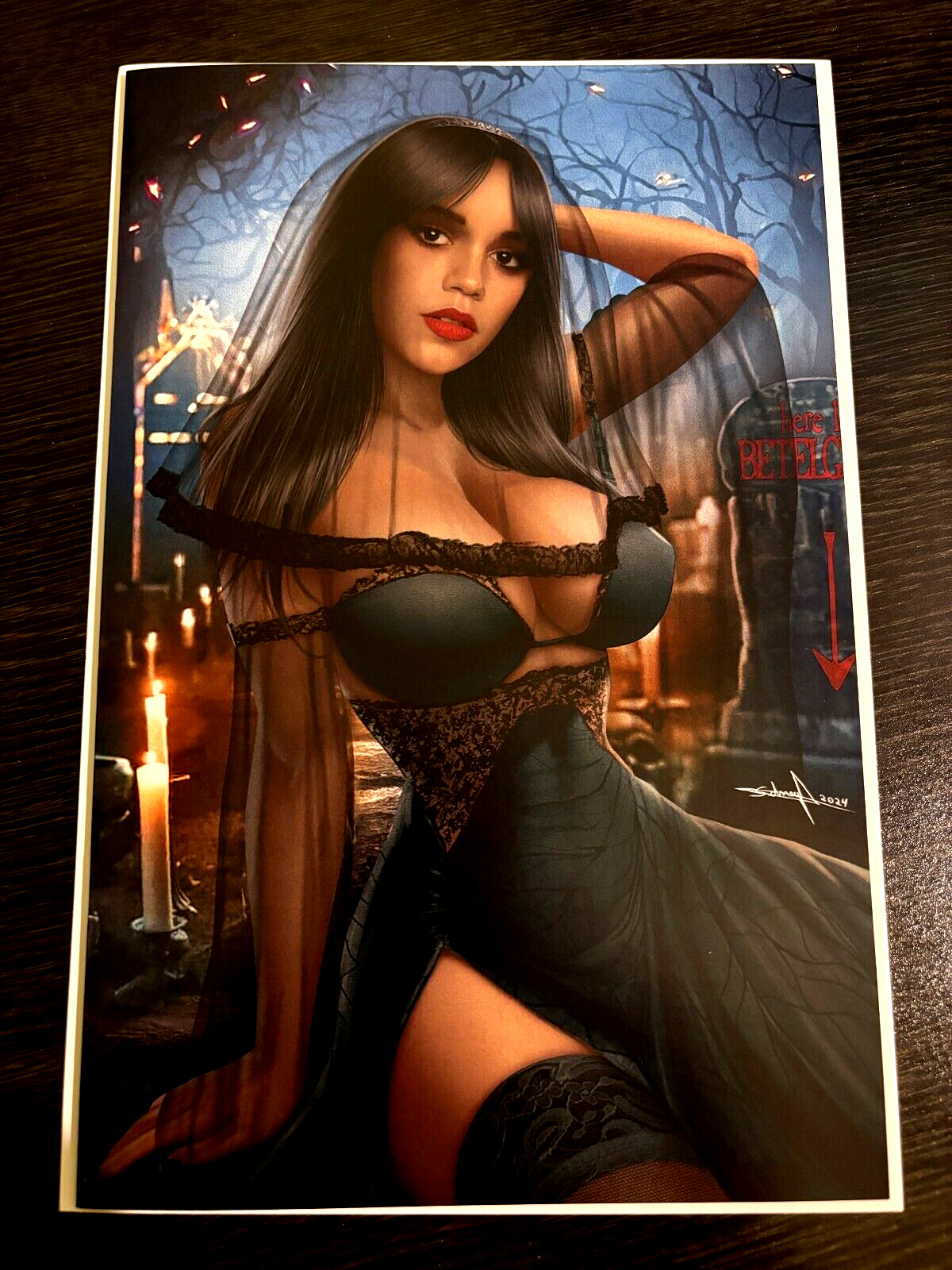 NEXT LEVEL CONCEPTS #1 COSPLAY WEDNESDAY AUGUSTO EXCLUSIVE VIRGIN LTD 50 NM+
