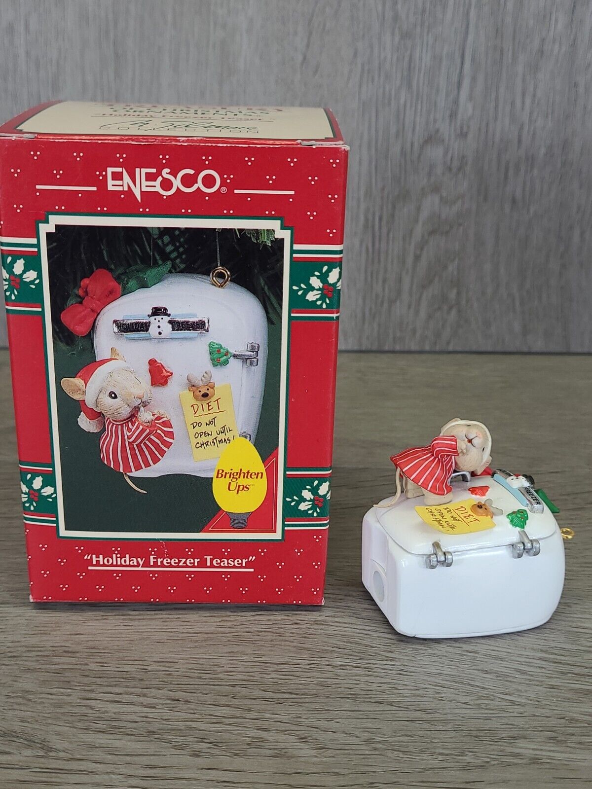 1994 Enesco Ornament “Holiday Freezer Teaser” Brighten Ups