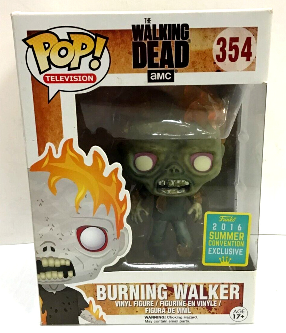 (MA3) Funko Pop Vinyl: The Walking Dead - Walker (Burning) - GameStop San Diego