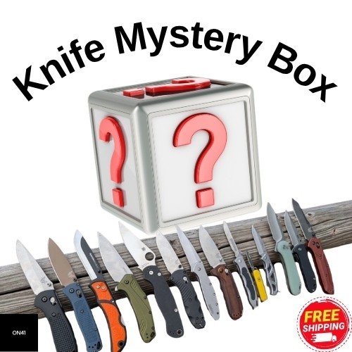 Knife Mystery Box, Randomized Assortment Of Brand New Knives, Pocket Knives, NEW Knife Mystery Box, Randomized Assortment Of Brand New Knives, Pocket Knives, NEW