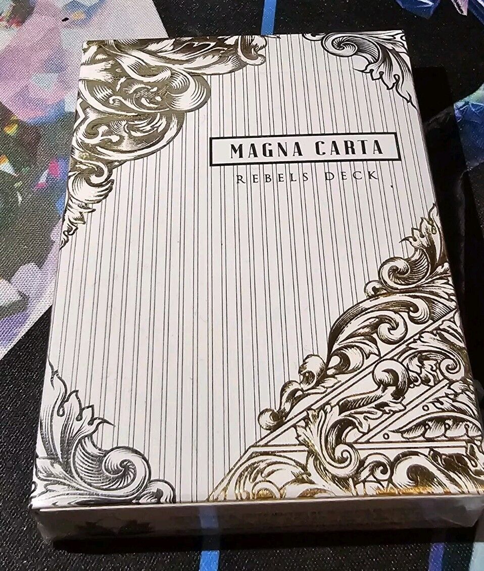 Seasons Playing Cards Magna Carta Rebels Deck *RARE/ SOLD OUT*
