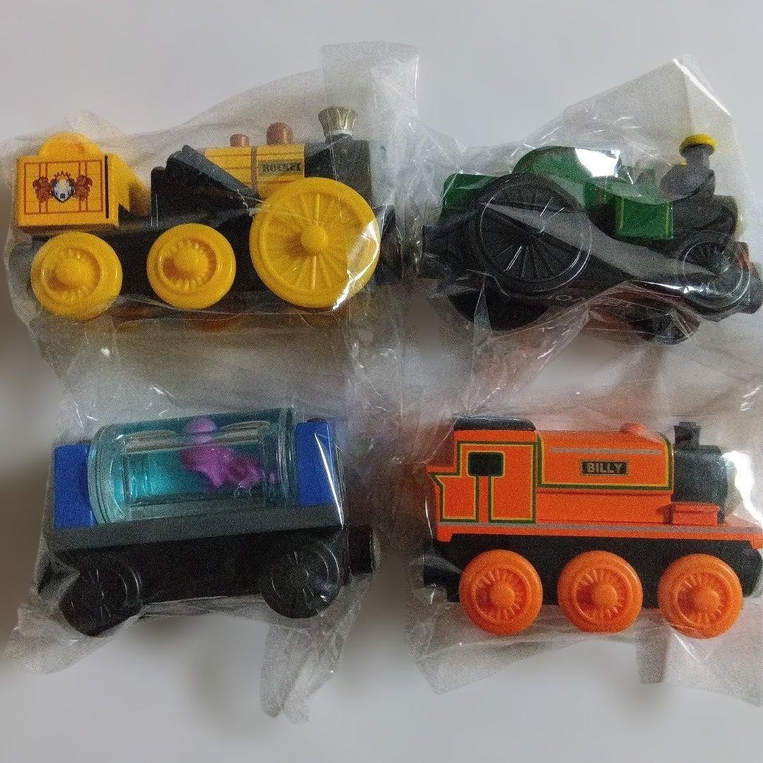 Thomas & Friends Wooden Railway Billy Stephen Trevor Aquarium Car Set Age 15+