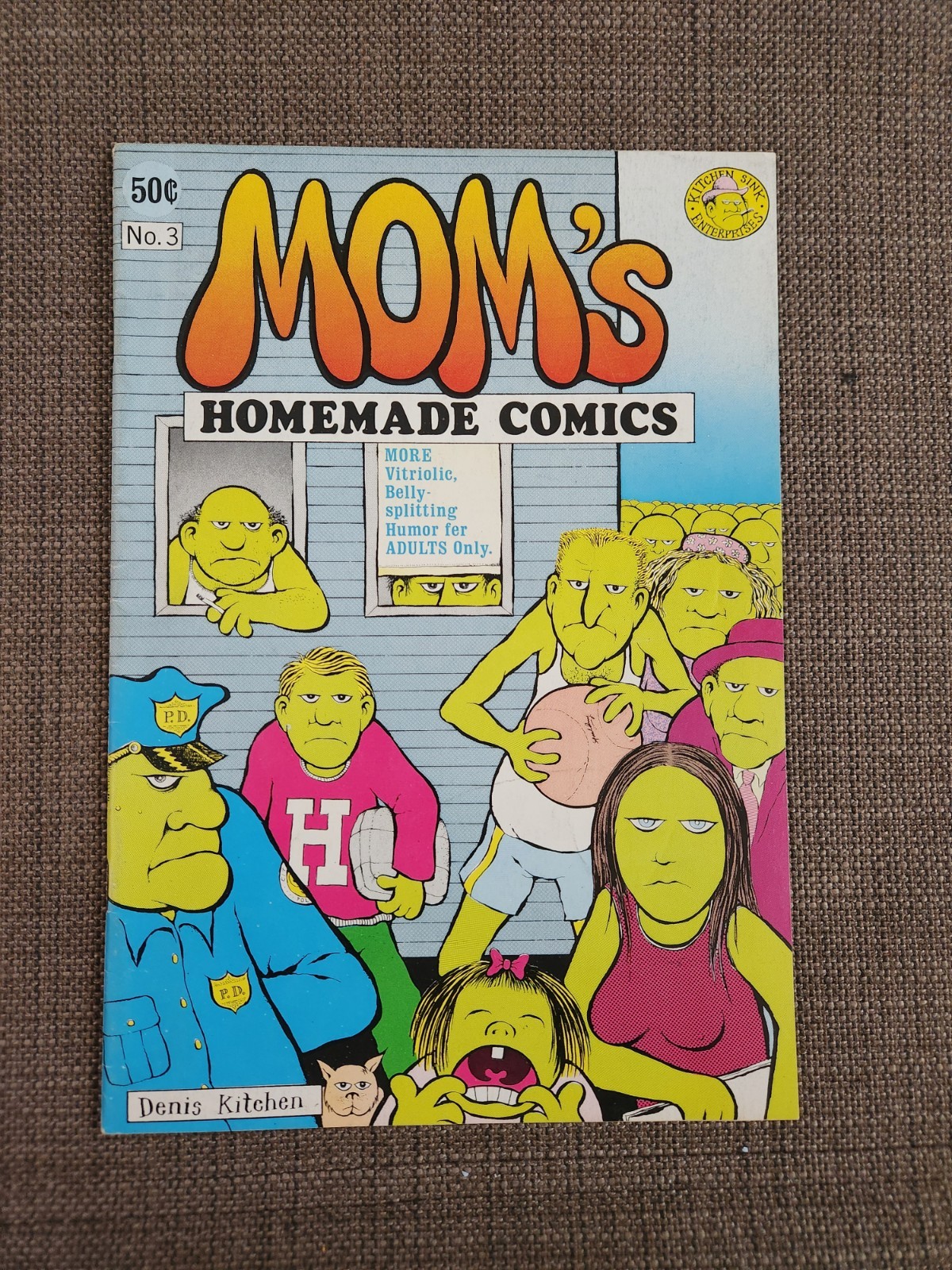 Mom's Homemade Comics #3 (Kitchen Sink Press February 1971)