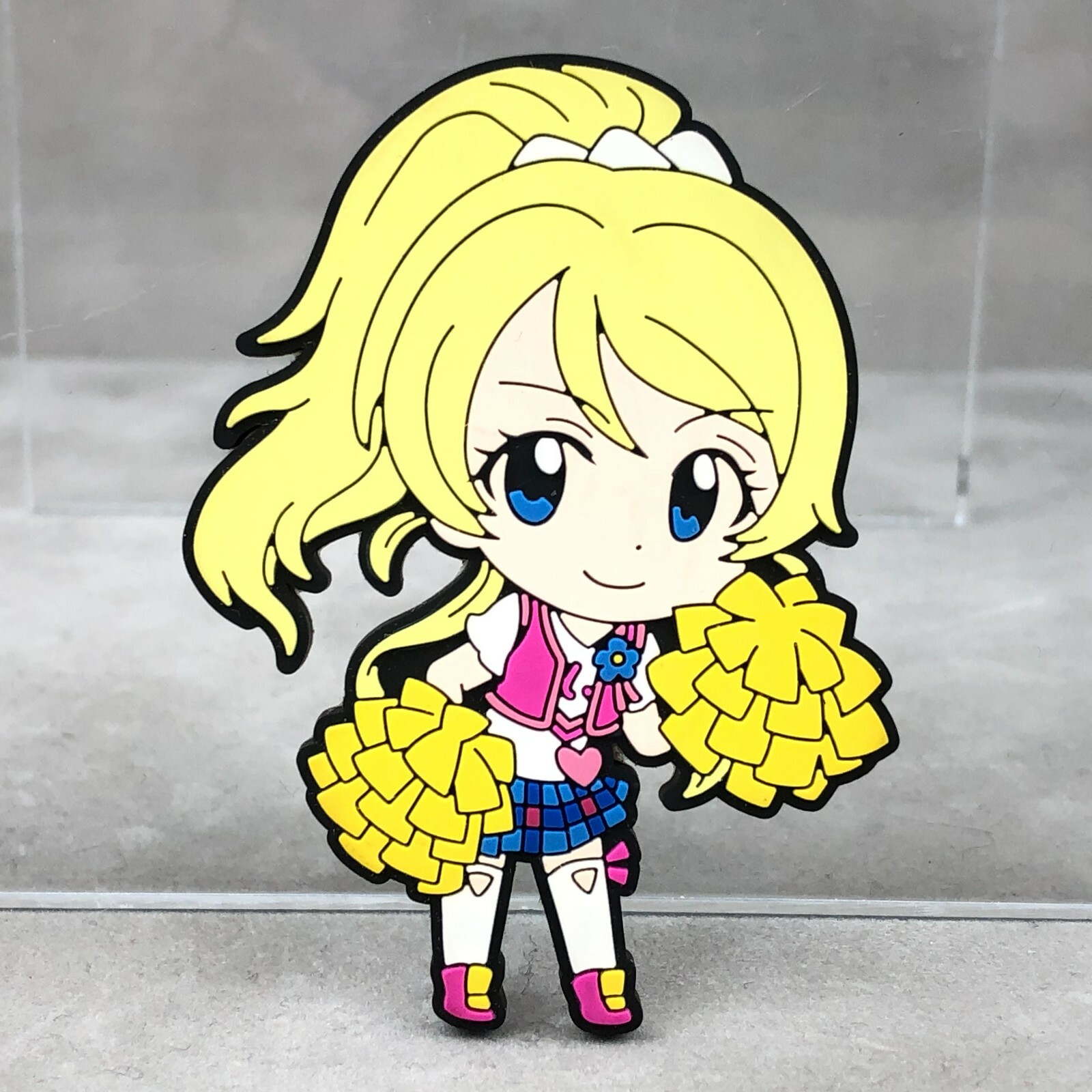 RARE Plex Love Live School Idol Ayase Eli Happy Maker Rubber Strap Anime Magnet