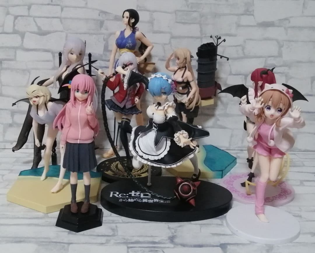 Moe Style Beautiful Girl Figure Popular Character Assortment Set Collectible