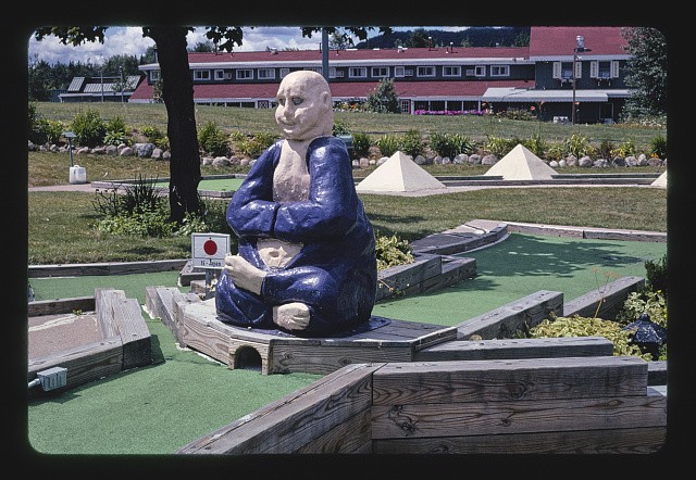 Lake Placid New York 2002 Japan Buddha Around the World in 18 Holes Mini Golf