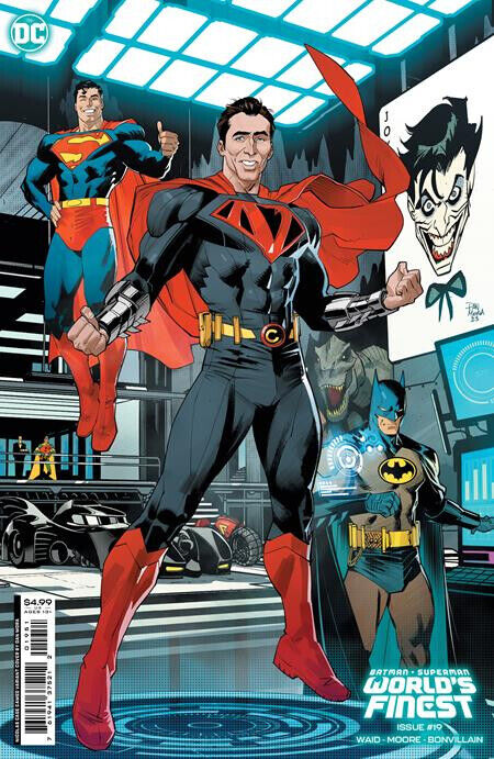 BATMAN/SUPERMAN: WORLD'S FINEST #19 (DAN MORA NICOLAS CAGE SUPER VARIANT) ~ DC