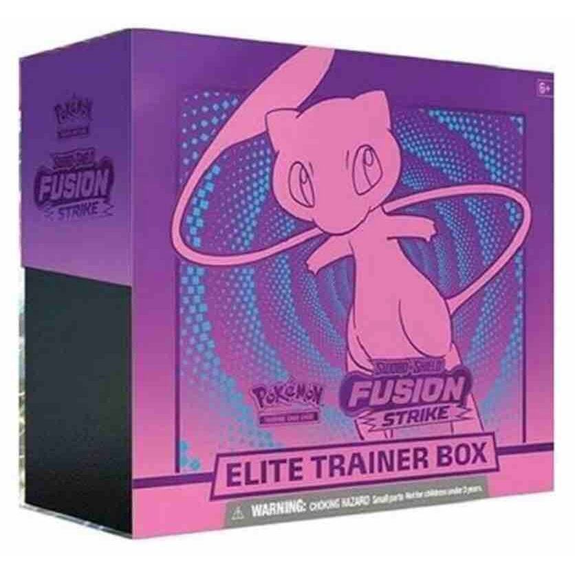 Pokemon Sword & Shield Fusion Strike Elite Trainer Box New Factory Sealed