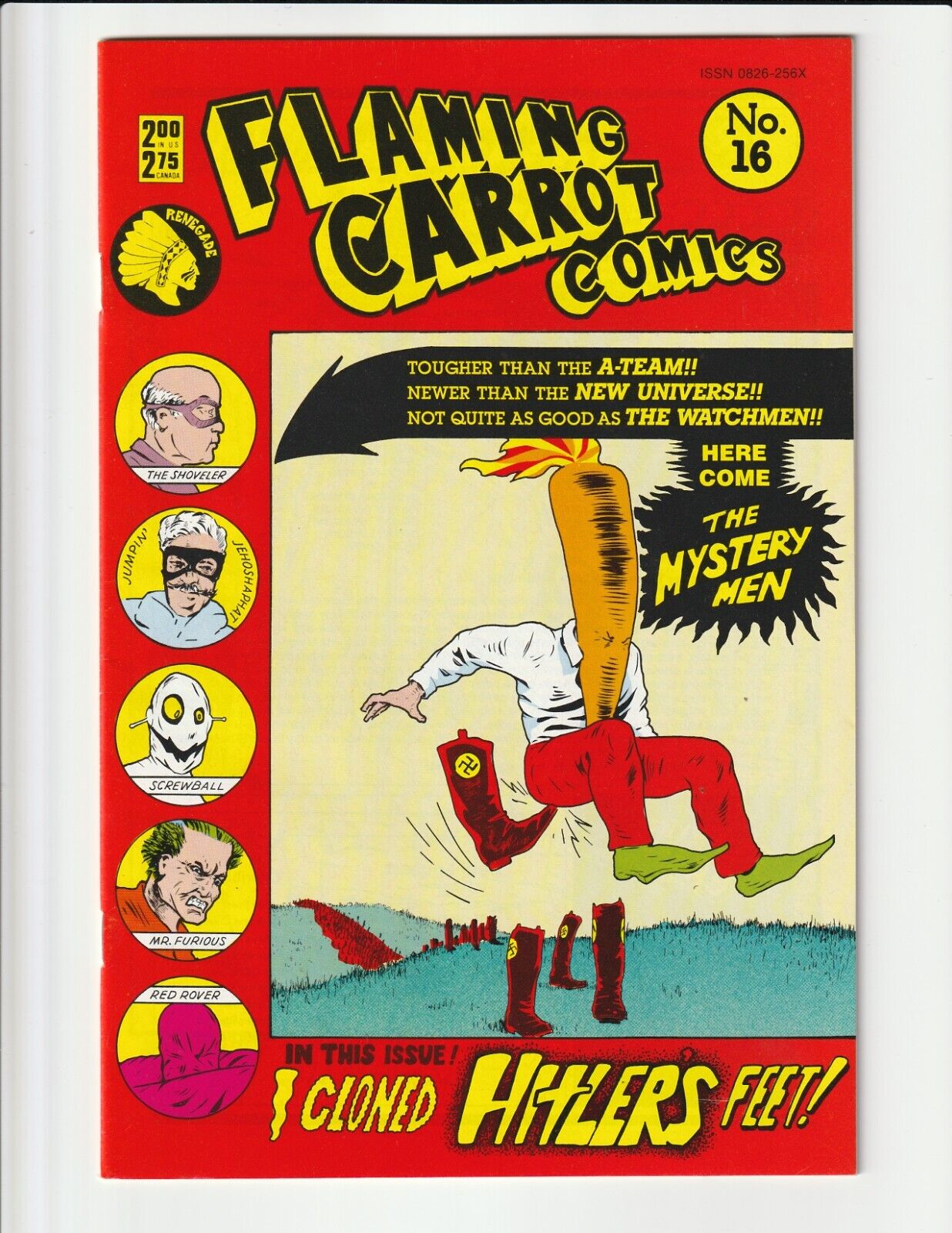 FLAMING CARROT COMICS #16 (1987) 9.2 HIGH GRADE FIRST MYSTERY MEN NAZI BOOTS