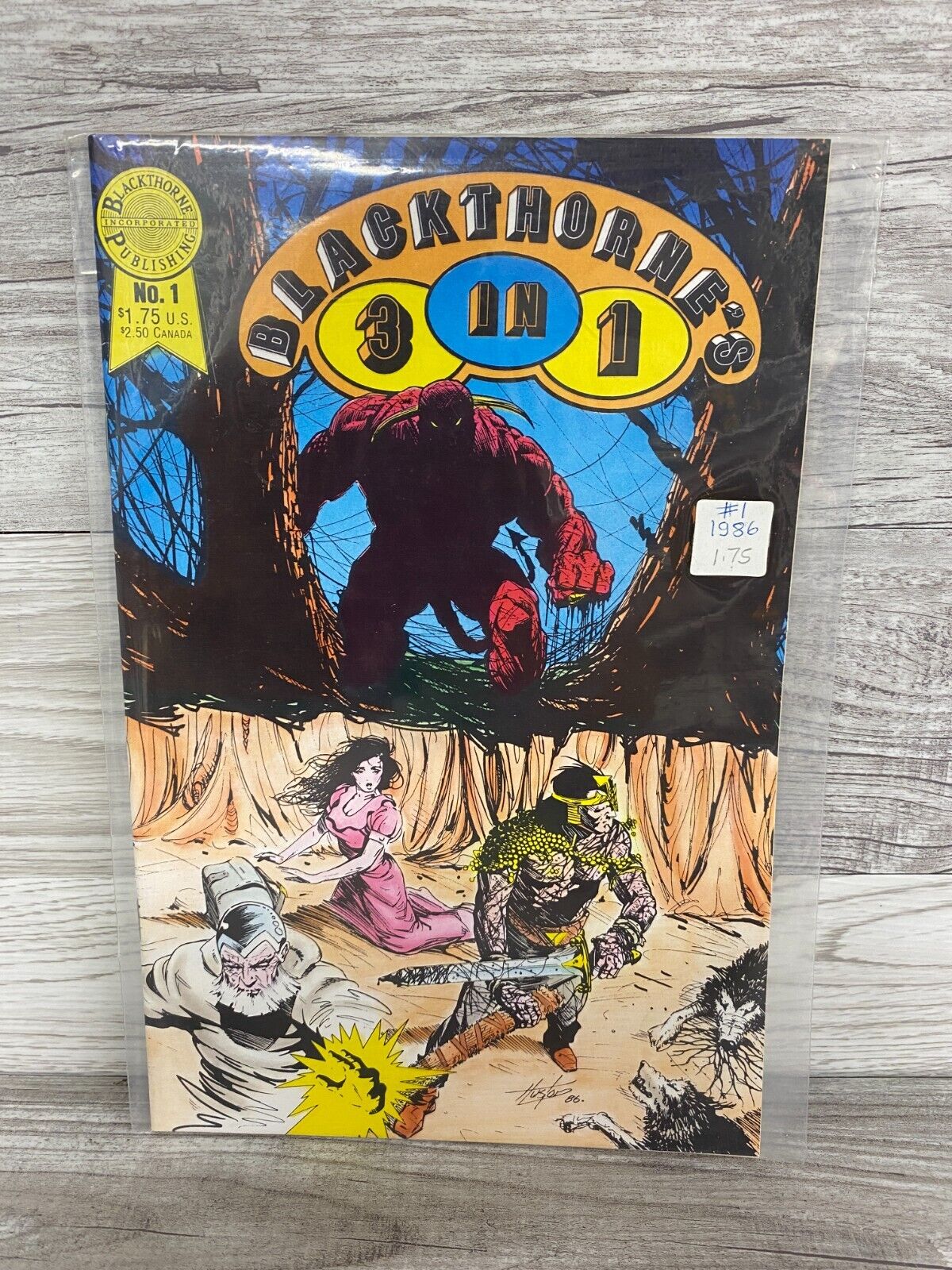 Blackthorne  Publishing Blackthorne\'s 3 in 1 #1 Copper Age November 1986