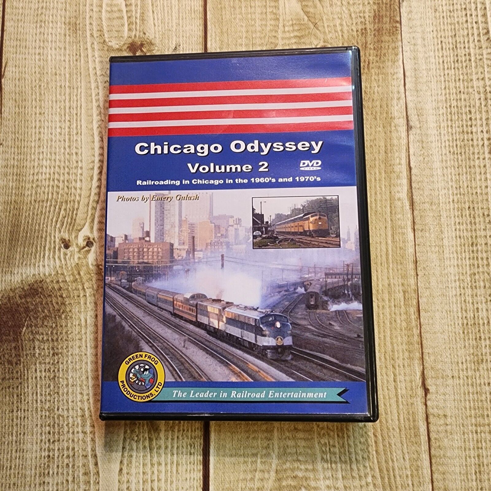 20013 DVD CHICAGO ODYSSEY VOL. 2 VINTAGE 60\'S 70\'S CNW B&O CB&Q SOO LINE GM&O