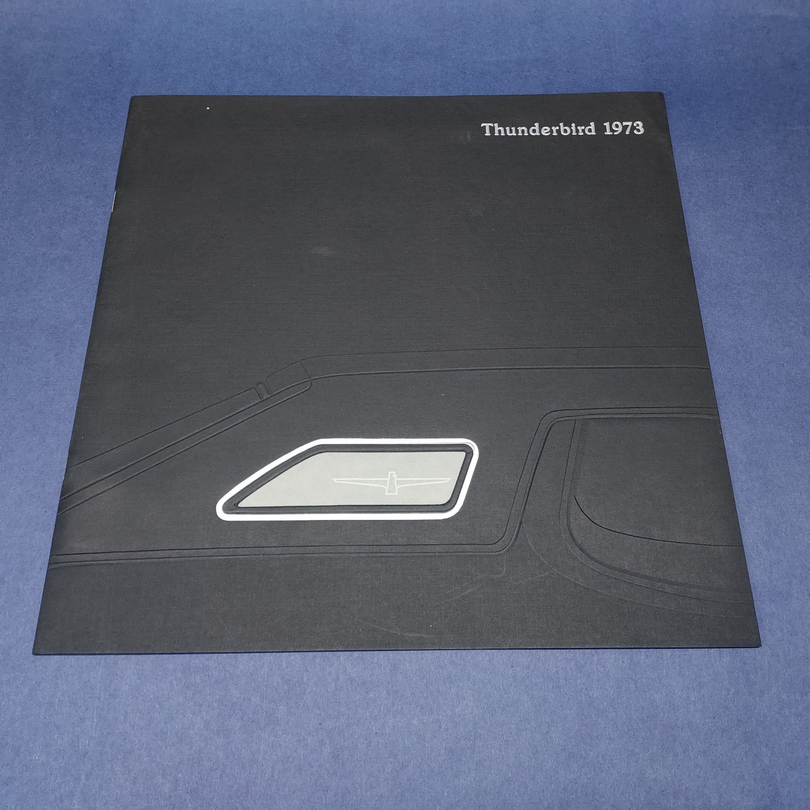Vintage 1973 Ford Thunderbird Car Auto Dealer Brochure Vintage 1973 Ford Thunderbird Car Auto Dealer Brochure