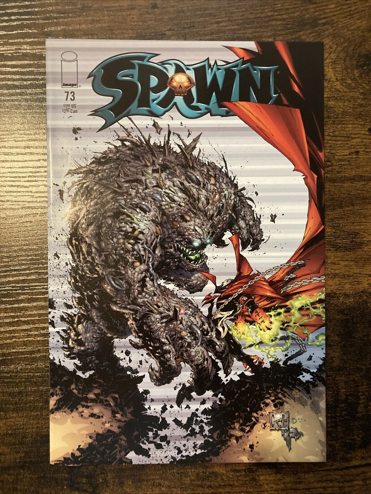 Spawn #73 Cover A Greg Capullo Todd McFarlane 1998 ~ First Heap