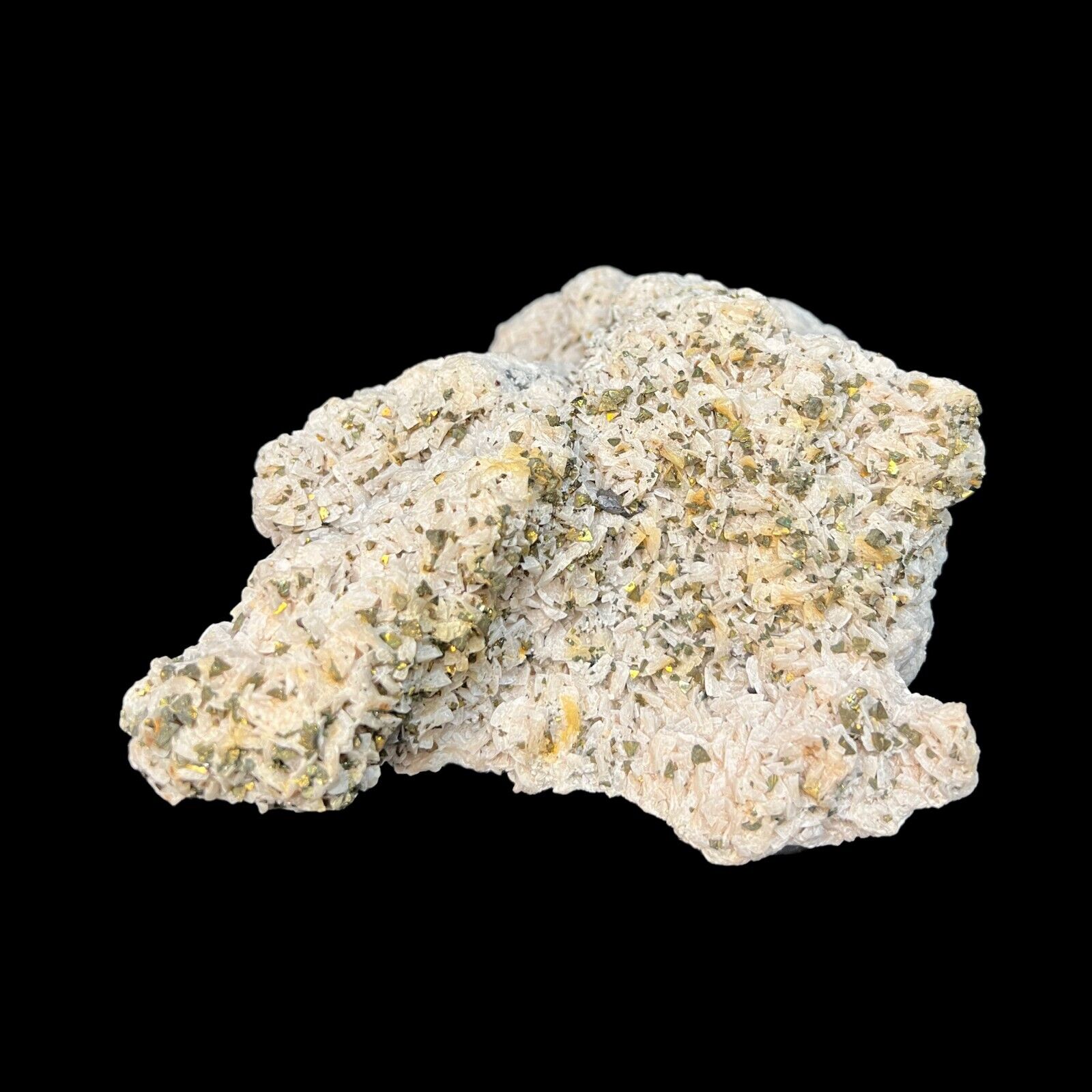 Dolomite with Chalcopyrite Brazil