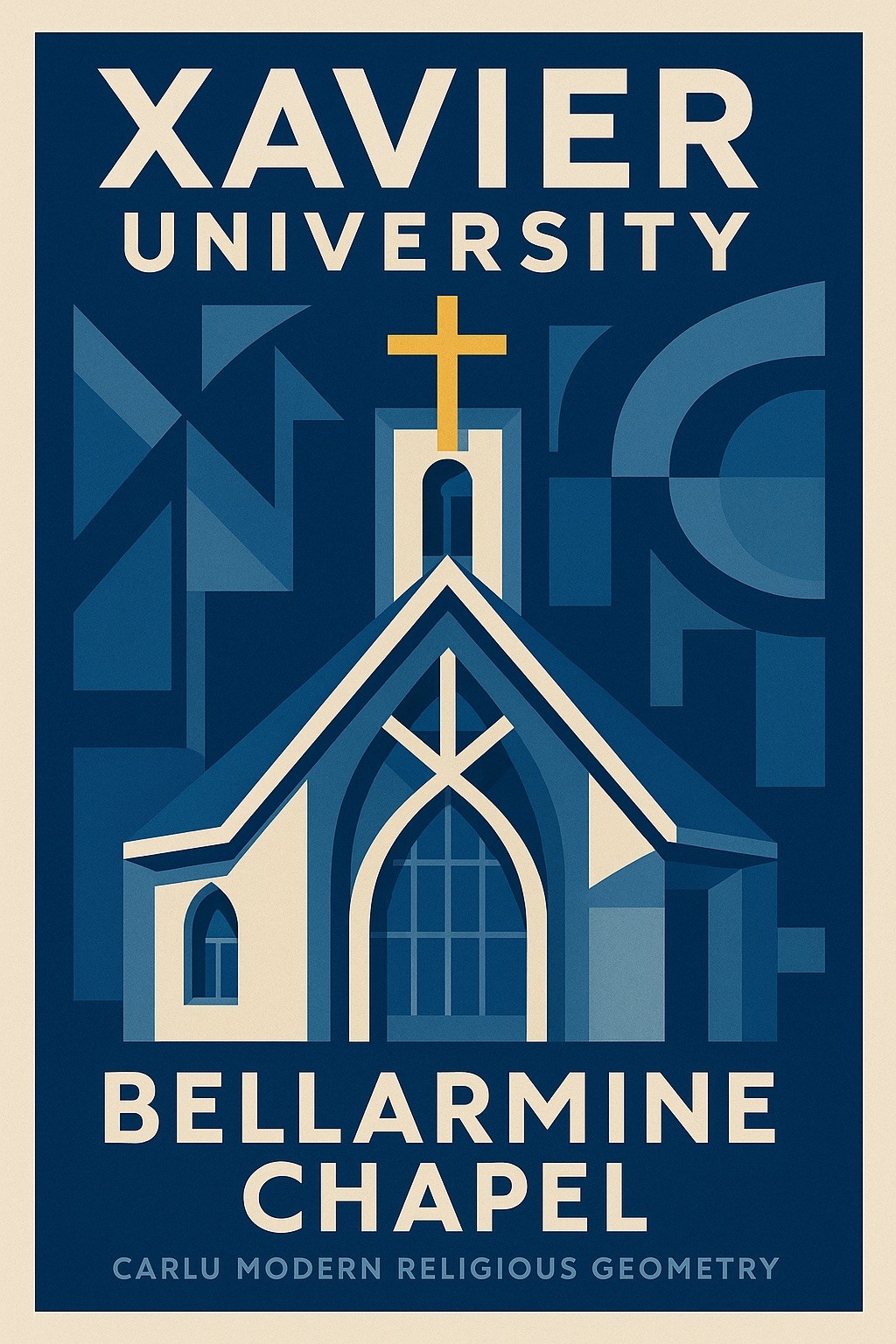 🎨 Xavier University Bellarmine Chapel Poster - 24x36” Premium 💎 Art Print