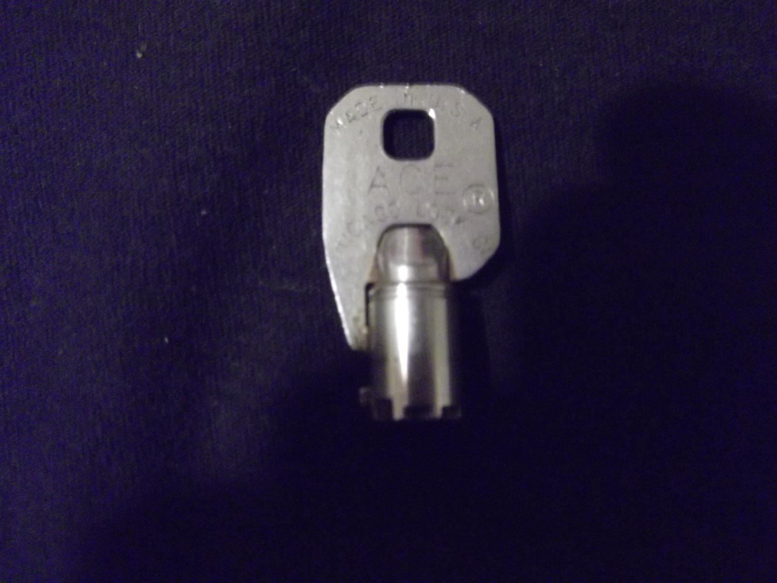 Ace Tubular 7-Cut Key # 80001 Coca Cola Cooler Machine Coke Pepsi Vendo Cavalier