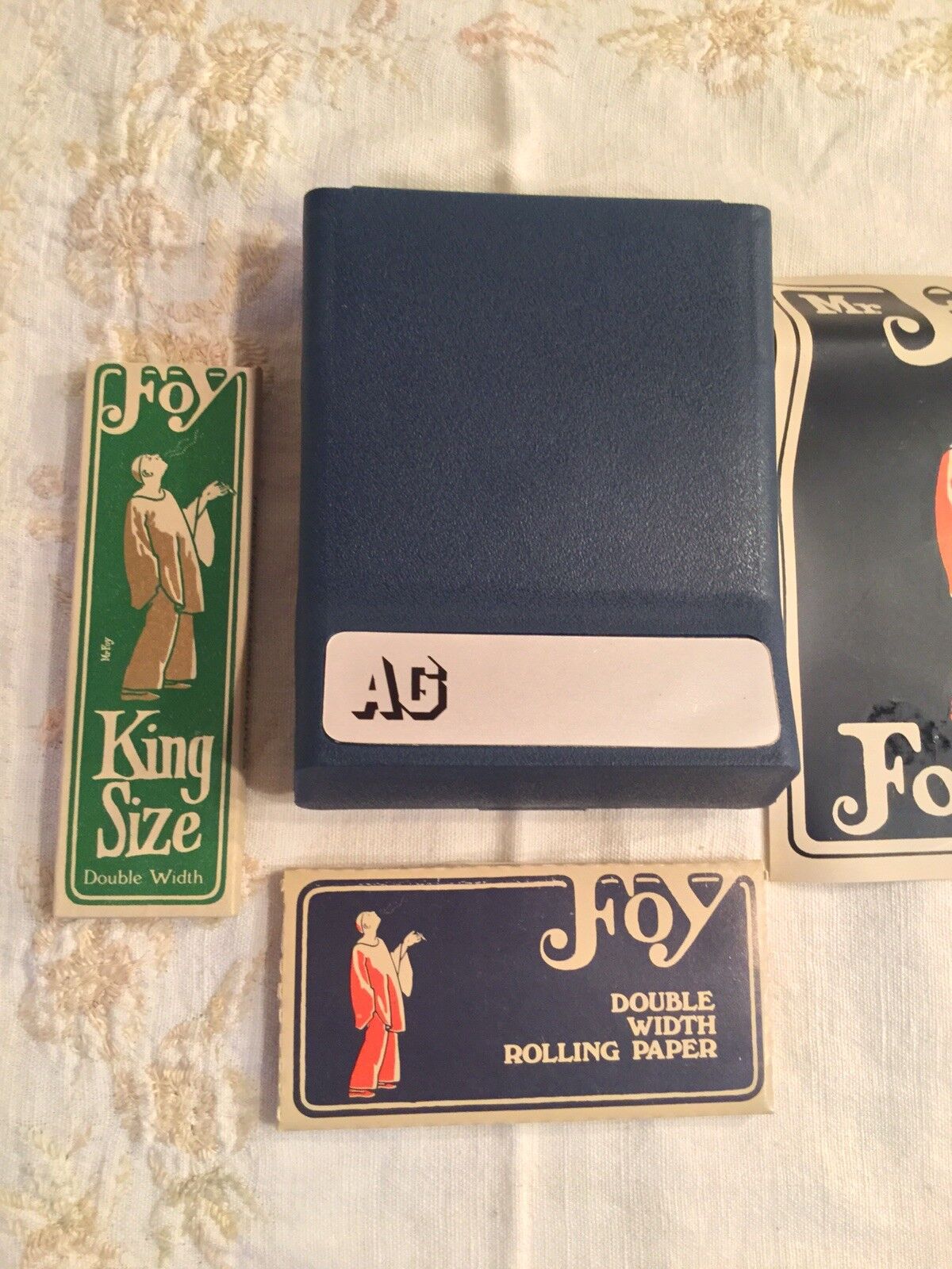 Foy Brings Joy Vintage Unused AG Collectors Set 3 Papers,Sticker 1970’s