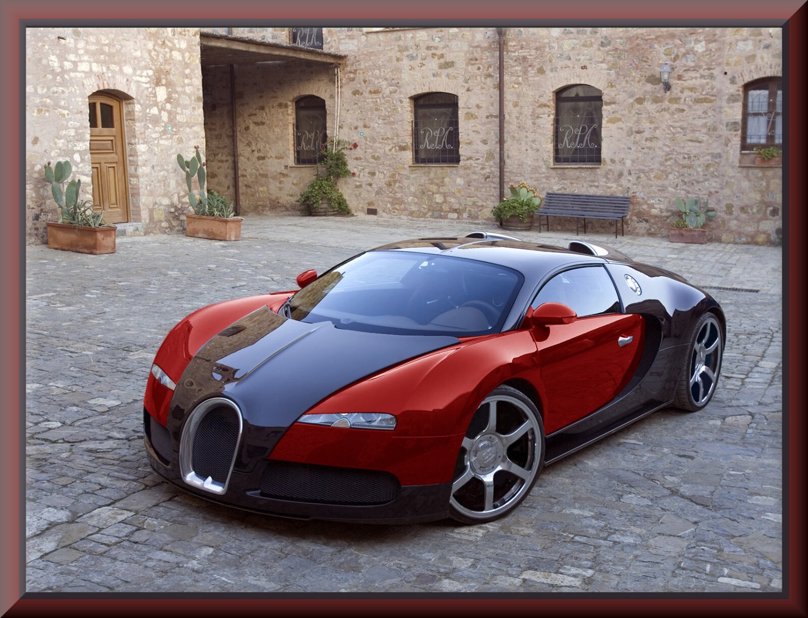 2010 Bugatti Veyron Grand Sport, Toolbox - Refrigerator Magnet, 42 MIL
